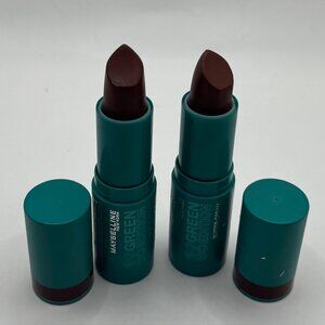 2 Maybelline Green Edition Butter Cream Lipstick - 001 Ecliptic